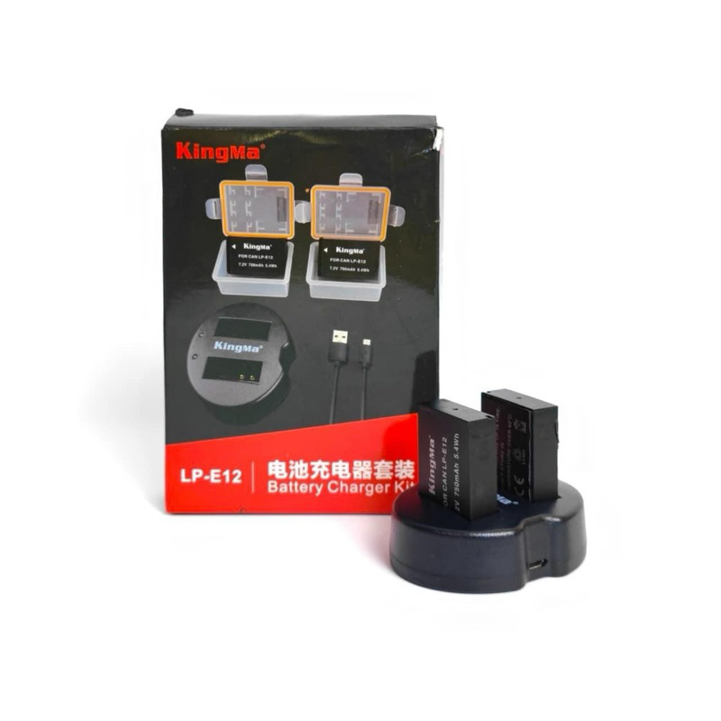 Kingma Battery & Charger Kit LP-E12