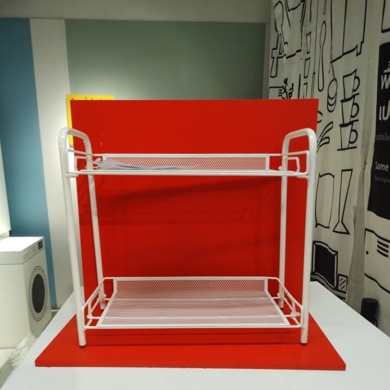 IKEA,แท้,ชั้นวางของอิเกีย,ขนาดเล็ก,ชั้นวางของตั้งโต๊ะอิเกีย, ikea, TEVALEN,แทวอเลน.