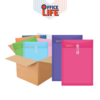 Elephant (ตราช้าง) แฟ้มซองผูกเชือก แฟ้มกระเป๋าซองตาไก่ รุ่น …