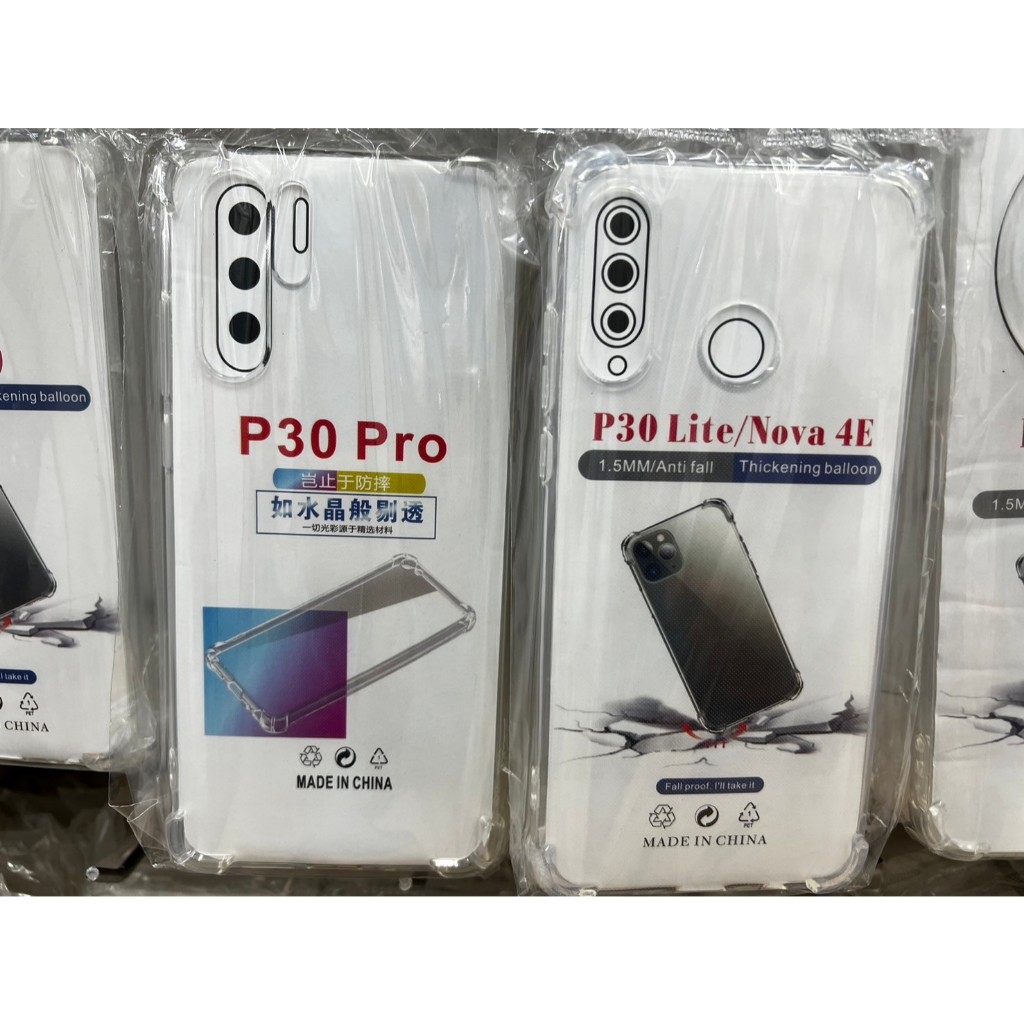 เคสใสกันกระแทกคลุมกล้อง For Huawei P20/Huawei P20 Pro/Huawei P30/Huawei P30 Pro/Huawei P30 Lite/Huaw
