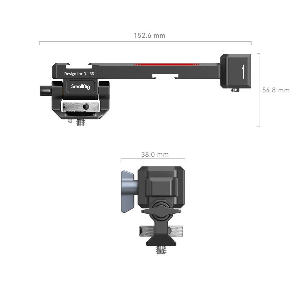 📦ส่งจากไทย📌 SmallRig ขายึดมอนิเตอร์ DJI RS2 RS3 RS4 3026 Monitor Mount with NATO Clamp 3026B