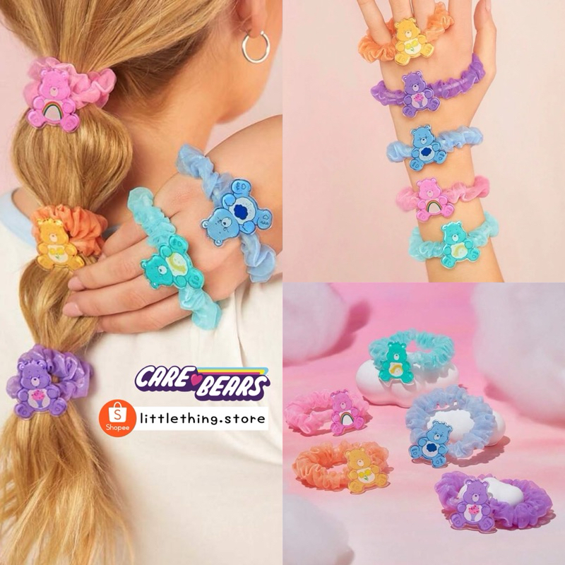 Care Bears แท้ ที่มัดผม หมี แคร์แบร์ ตกแต่งผม 5 ชิ้น พร้อมส่ง