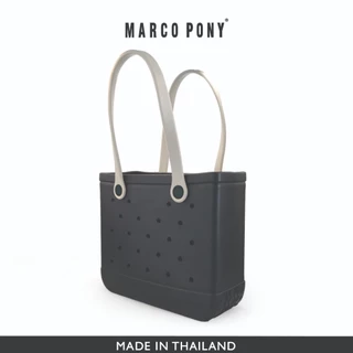 Marco Pony ผู้หญิงกระเป๋าถือ กระเป๋าสะพายความจุขนาดใหญ่ กระเป๋าแฟชั่น สไตล์ครีม ทนต่อการสึกหรอ EVA bag BP1003