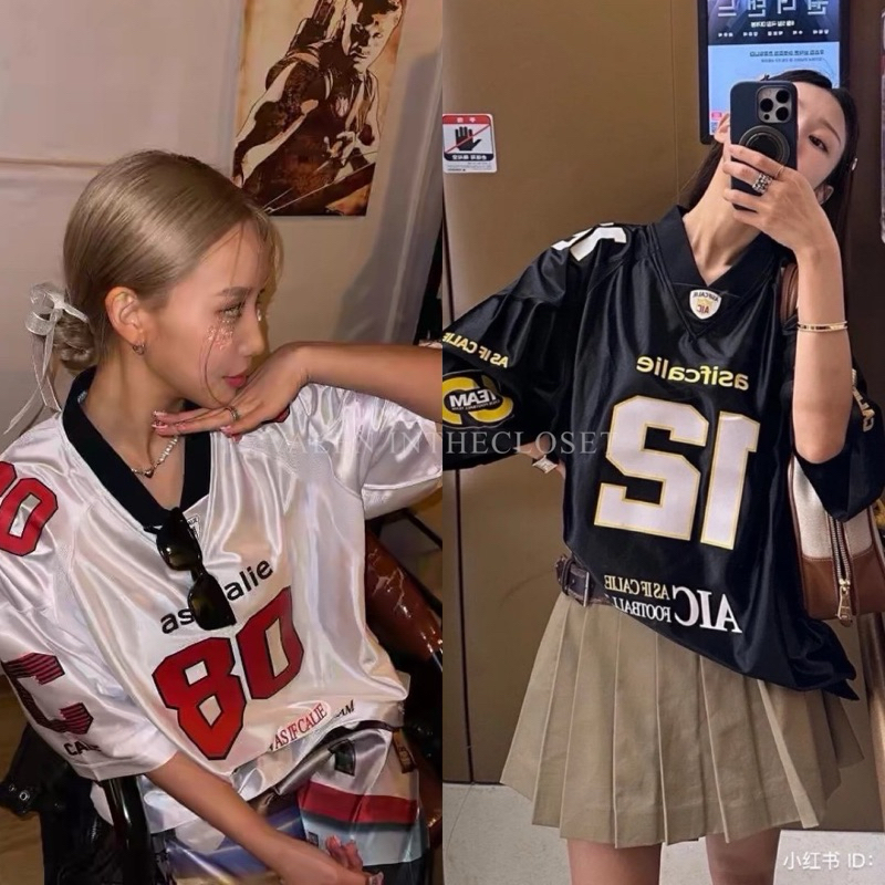CALIE Oversize เสื้อโอเวอร์ไซส์ งานเสื้อบอลเกาหลี แพทเทิร์นเสื้อคือปังม๊าก