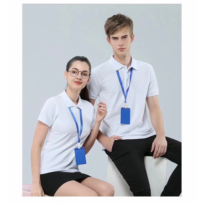 เสื้อโปโล POLO คอปกแขนสั้นใส่ได้ทั้งชายและหญิง Unisex ผ้าไมโครโพลีเอสเตอร์ - รูปที่ 3