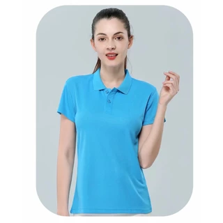เสื้อโปโล POLO คอปกแขนสั้นใส่ได้ทั้งชายและหญิง Unisex ผ้าไมโครโพลีเอสเตอร์