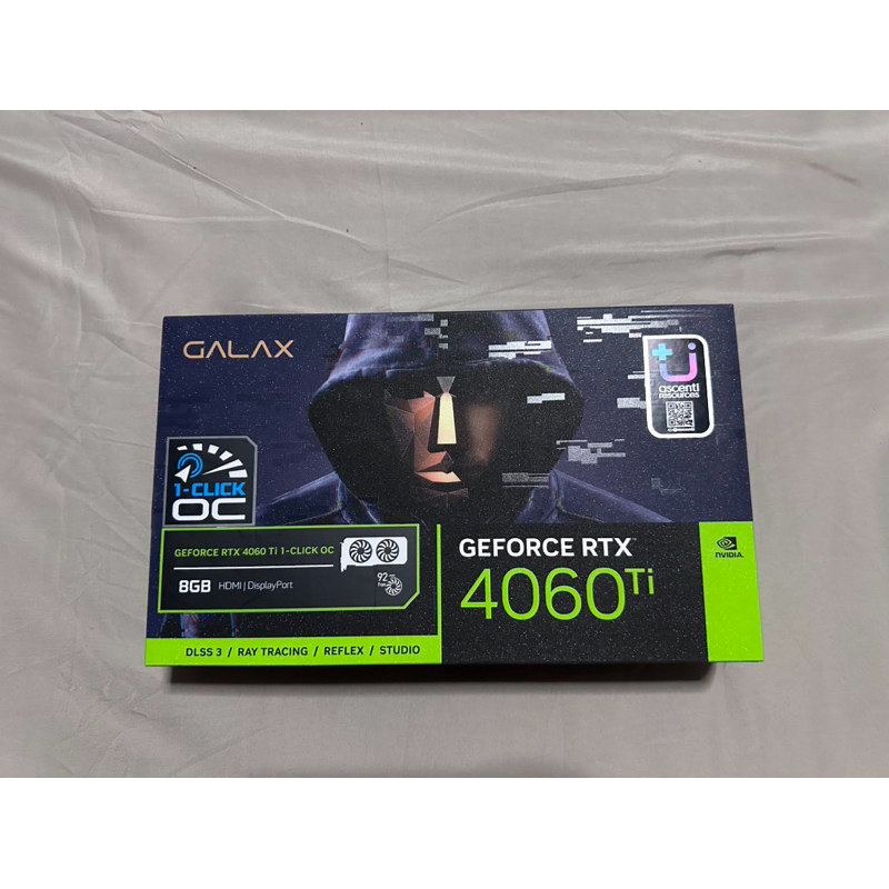 RTX 4060Ti 8GB GALAX 1 CLICK OC มือสอง ประกันศูนย์ไทย