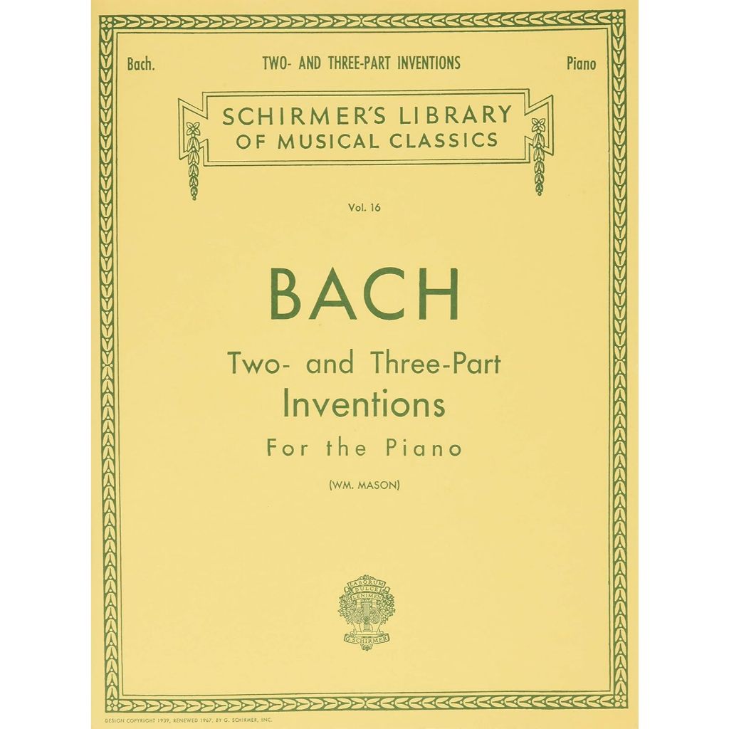 30 Two- And Three-Part Inventions Johann Sebastian Bach, W Mason Paperback