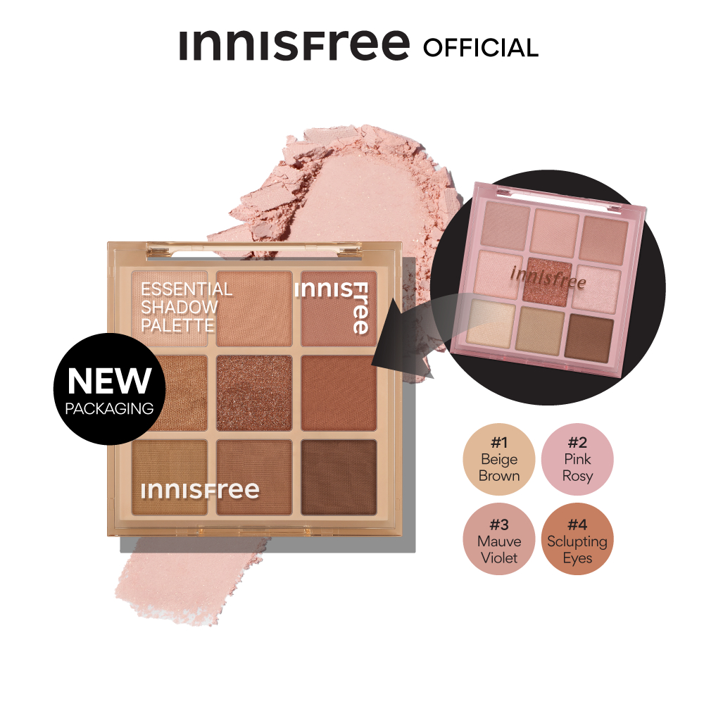 innisfree Essential Eye Shadow Palette อินนิสฟรี พาเลท อายแชร์โดว์