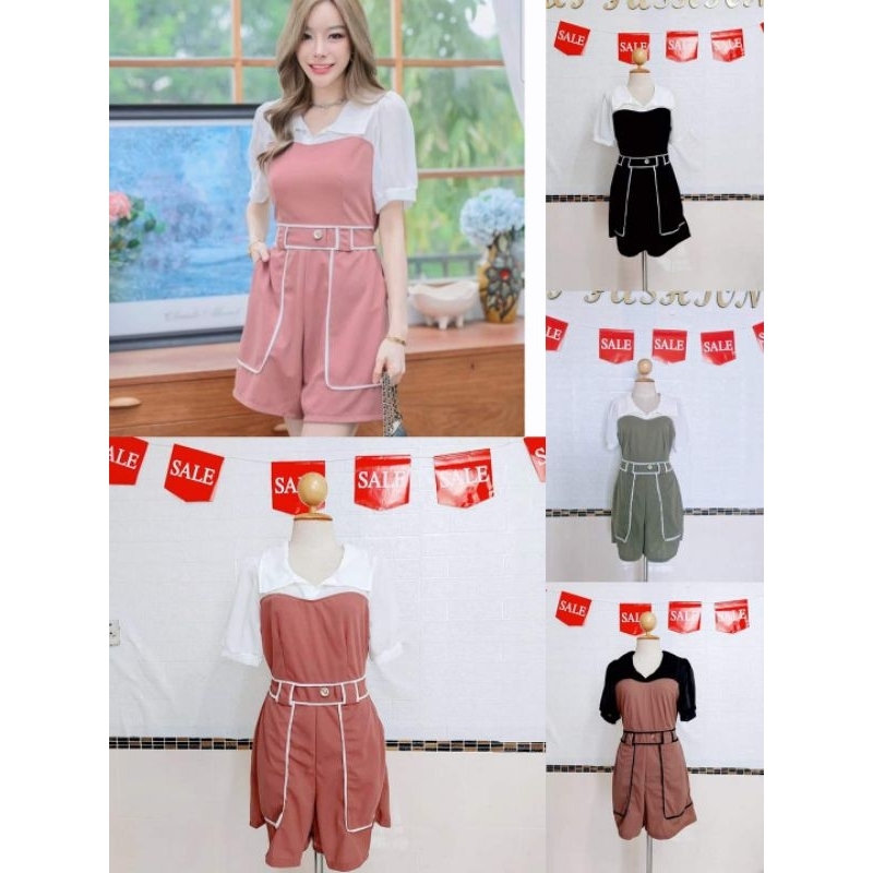 จั๊มสูท NUCHY พร้อมส่ง