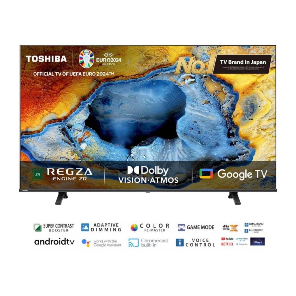 TOSHIBA ทีวี 75C350 UHD LED (75", 4K, Google TV) รุ่น 75C350LP
