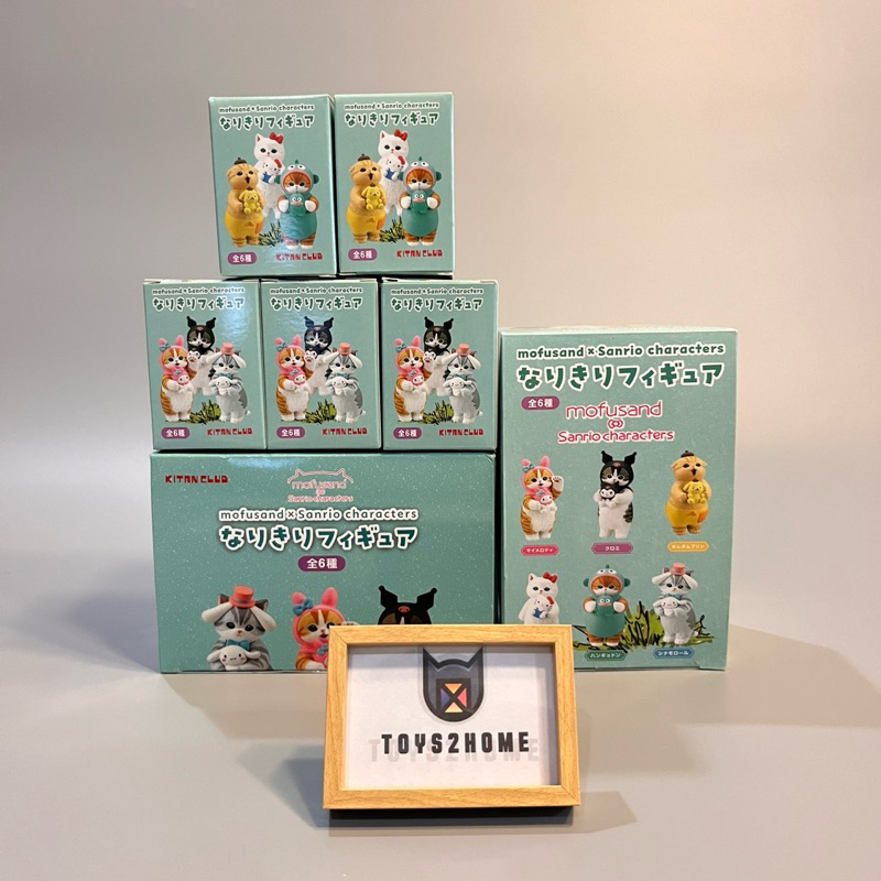 ❗️กล่องบุบระหว่างขนส่ง❗️🇹🇭พร้อมส่งจากกรุงเทพ 🇹🇭 โมเดลน้องแมว MOFUSAND  x S A N R I O เลือกแบบ และยกก