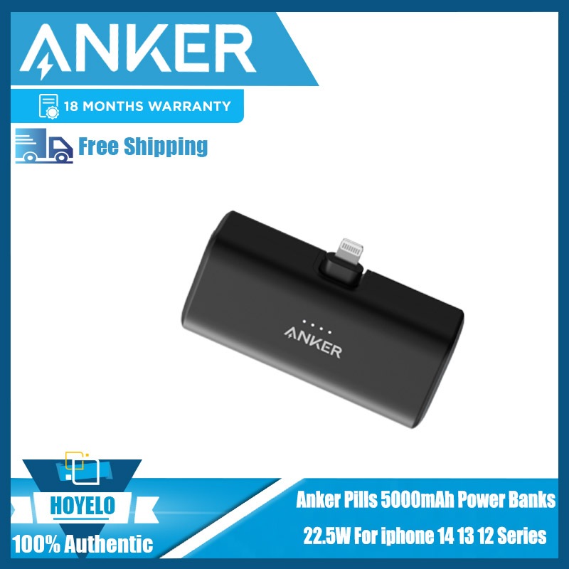 Anker 5000mAh 22.5W Power Bank A1645 Nano Portable Charger Fast Charging Powerbank