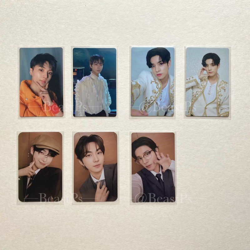 [พร้อมส่ง] การ์ด Enhypen Dark blood จองวอน / Manifesto M ver. ซอนอู / การ์ด Niki Laz / Photo frame m