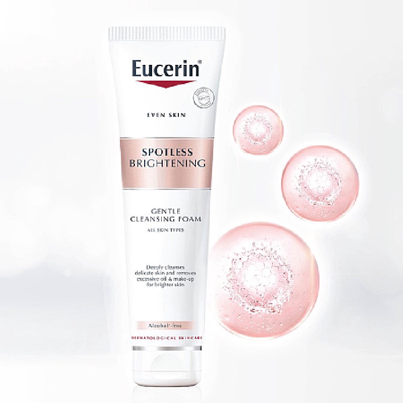 Eucerin ยูเซอริน | Eucerin Spotless Brightening |Cleansing Foam 150g.