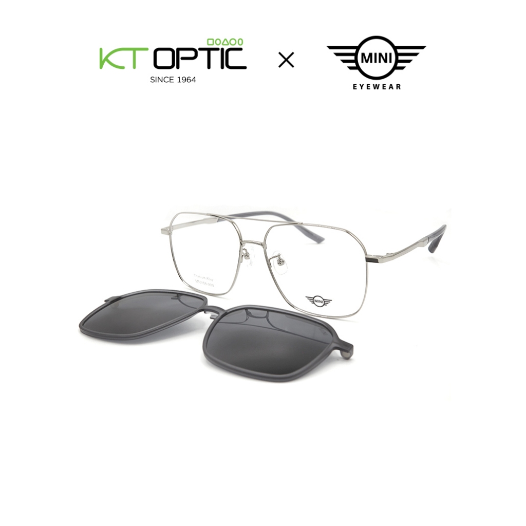 MINI แว่นตาทรงนักบิน รุ่น M51058 CLIP ON – โปรปัง