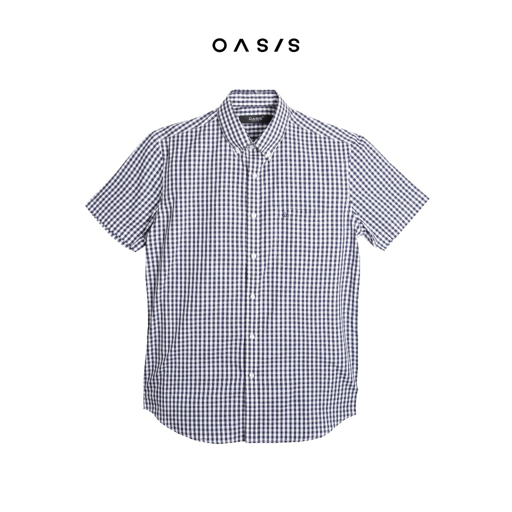 OASIS Masterpiece เสื้อเชิ้ตแขนสั้น ผ้าฝ้าย รุ่น MPWSV-4570