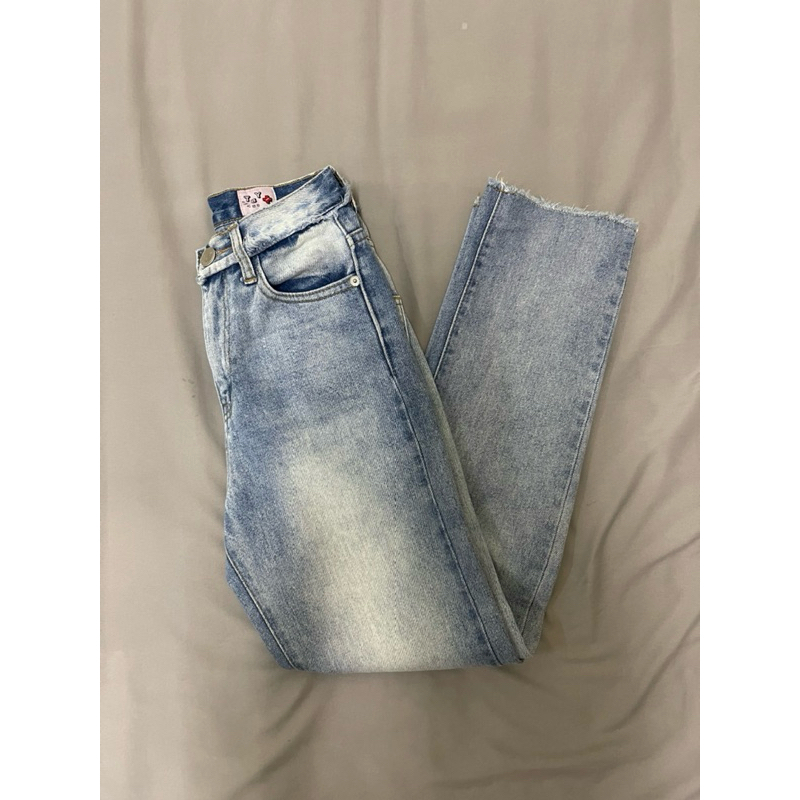 กางเกงยีนส์ขายาว แบรนด์ TBY jeans