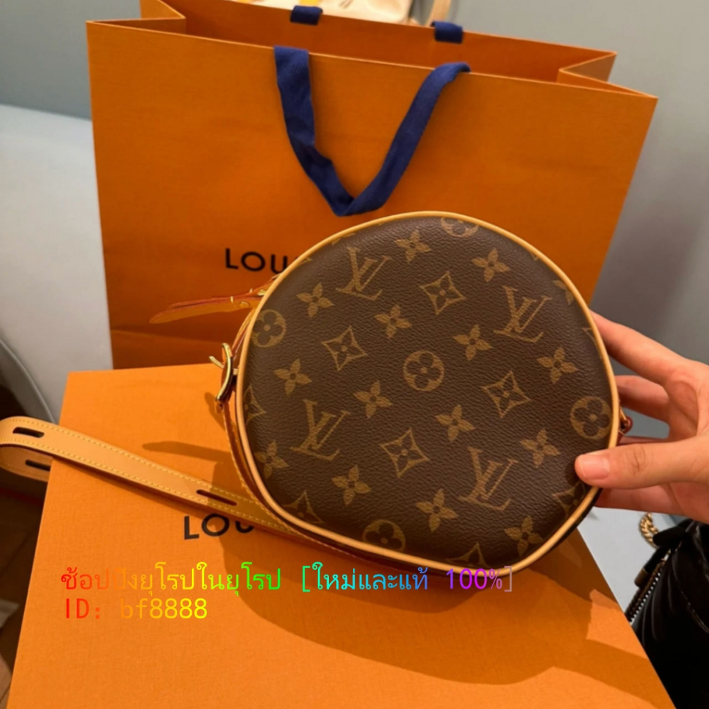 Louis Vuitton LV Boite Chapeau Souple Round Cake กระเป๋า Shoulder Crossbody กระเป๋า ผู้หญิง M45578