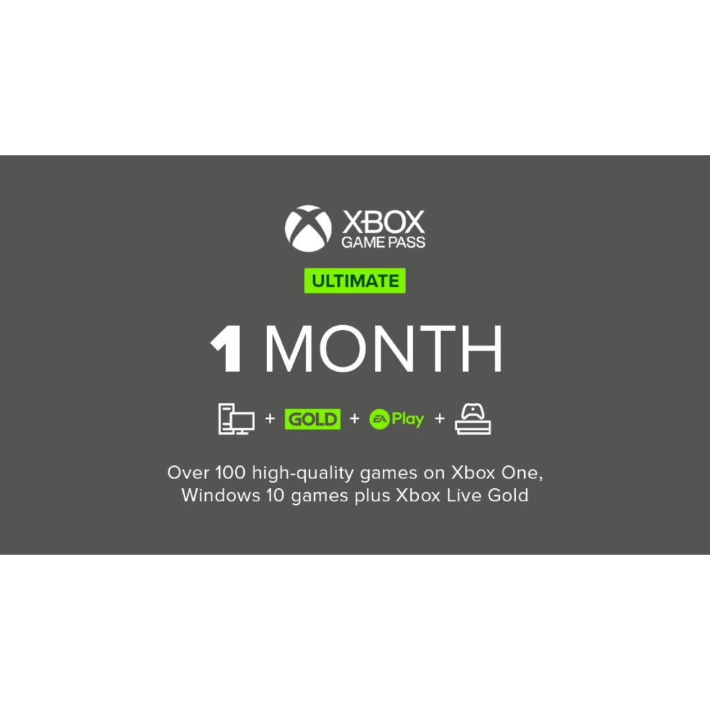 Xbox Game Pass Ultimate Code 1 Month US