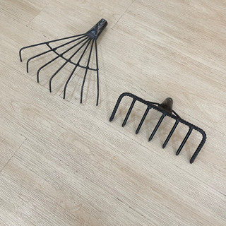 คราด คราดเหล็ก คราดหญ้า คราดกวาดใบไม้ คราดโกยขยะไม่มีด้าม แข…