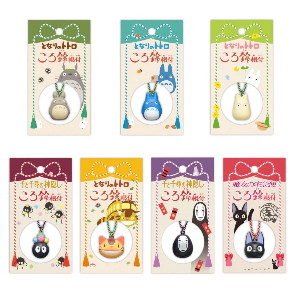 **ของแท้ พร้อมส่ง** สายห้อยกระพรวน สไตล์ญี่ปุ่น ตัวละคร สตูดิโอจิบลิ Kororin Netsuke Studio Ghibli