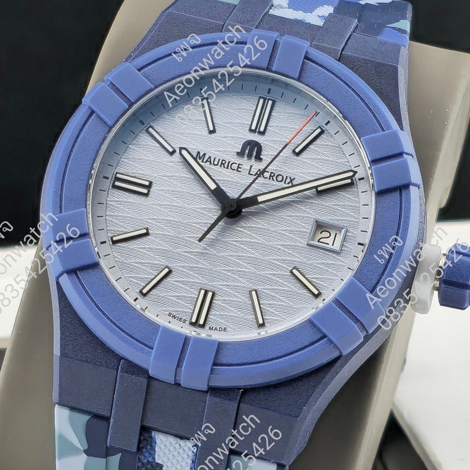 Maurice Lacroix Aikon Camo blue limited edition [NEW]