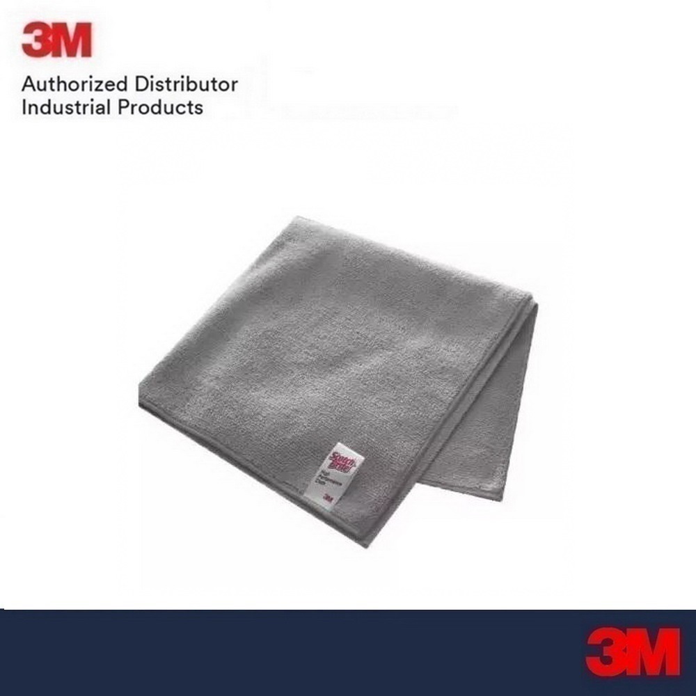 3M Microfiber (1 ผืน) ผ้าไมโครไฟเบอร์ ทำความสะอาด 40x40ซม.