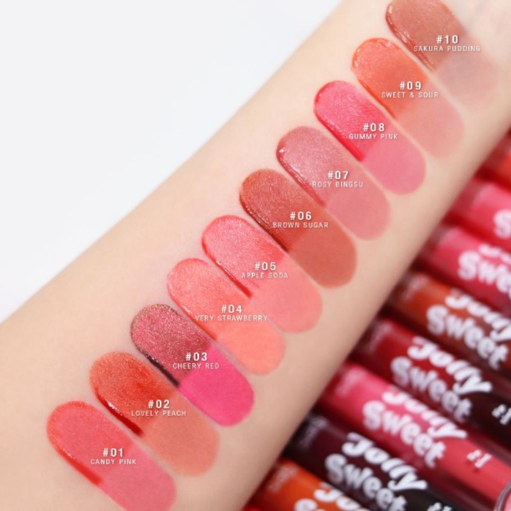 ศศิ ลิปทินท์เนื้อเจลลี่ จอลลี่ สวีท ลิป ทินท์ Jolly Sweet Lip Tint (15 เฉดสี) ปริมาณ 3 กรัม ราคา ถูกที่สุด ดีลบีเคเค แกลเลอรีภาพที่ 3