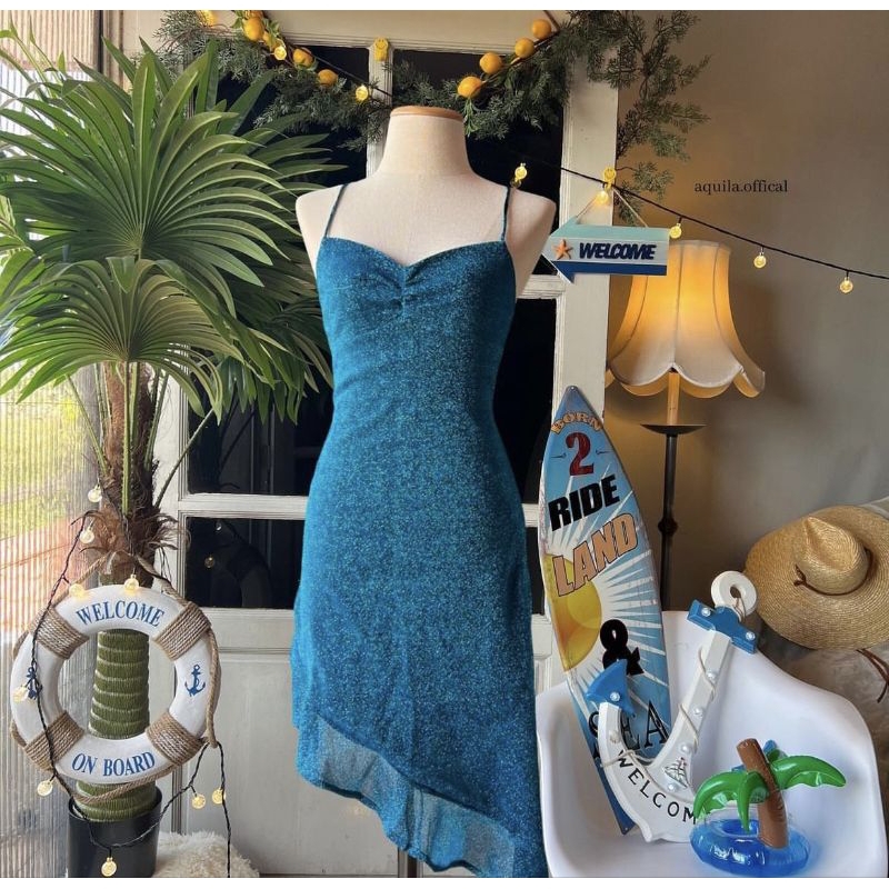 เดรสกลิตเตอร์ Aquila.offical