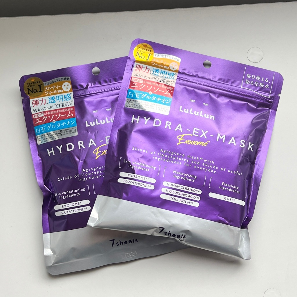 พร้อมส่ง Exosome Lululun Hydra EX Mask ตัวดัง ยังไม่เข้าไทย