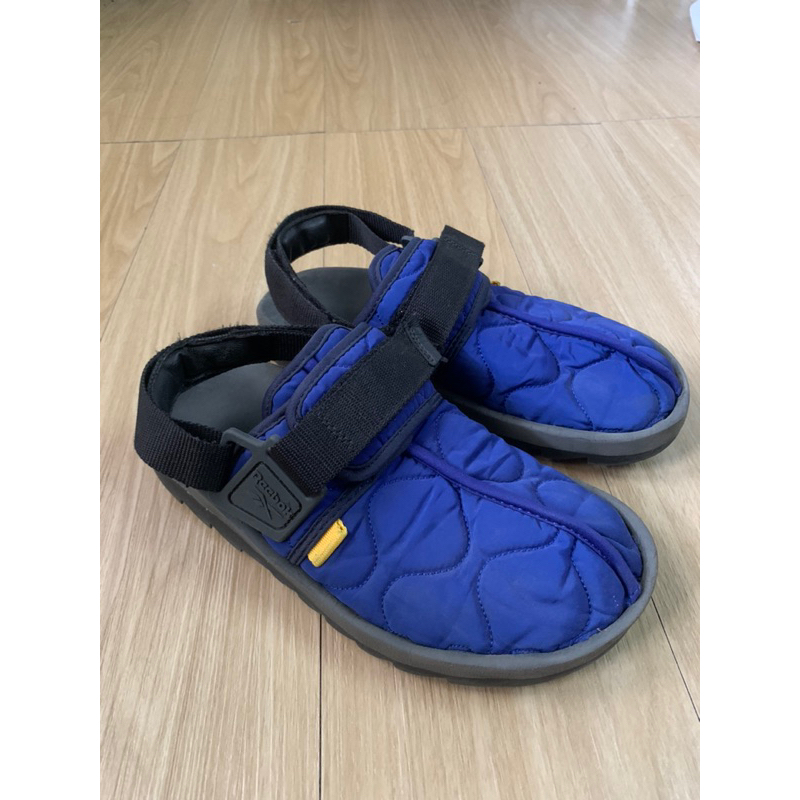 รองเท้าแตะ Reebok MO สีน้ำเงิน สีดำ 25.0 ซม.  มือสองของแท้