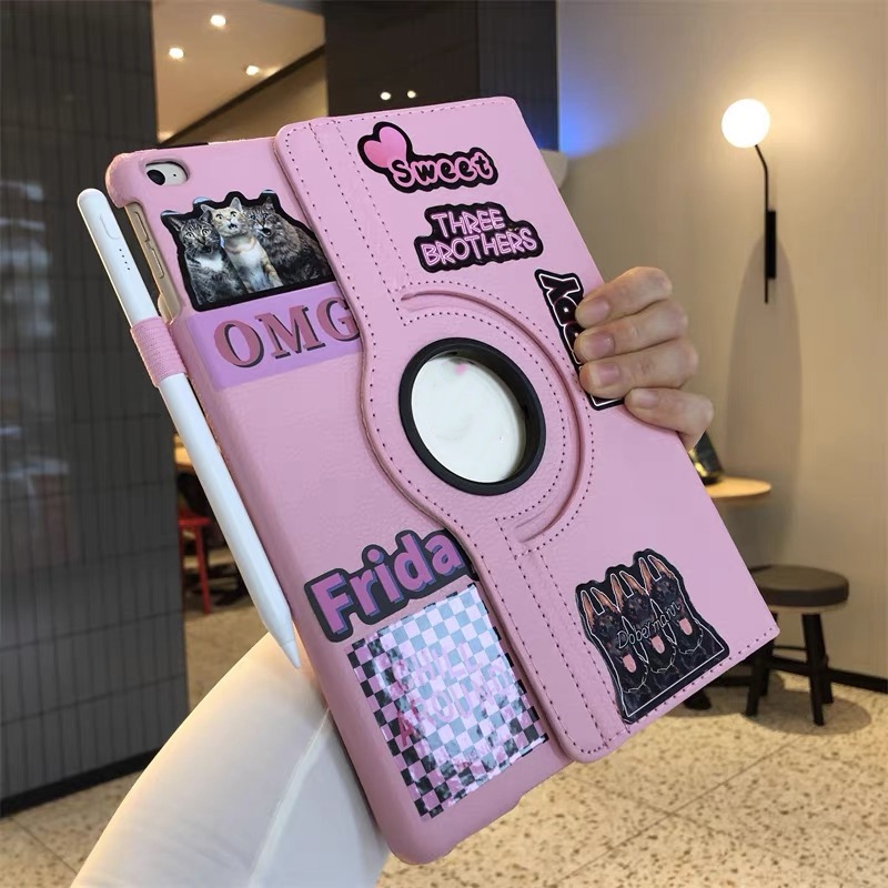 360.เคส หมุนได้ 360° สำหรับ Samsung Tab A11 A9 Plus /Tab A7 lite/Tab S6 lite /Tab S7 S8 S9 FE S9FE A11Plus ลายการ์ตูน ราคาถูก Shopee Lazada