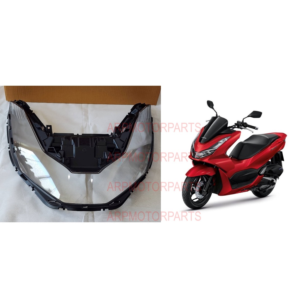 ครอบ กระจก ไฟหน้า (เพชร) PCX 160 พีซีเอ็กซ์ ปี 2022-2024 # HMA BRAND # 1000-107-00