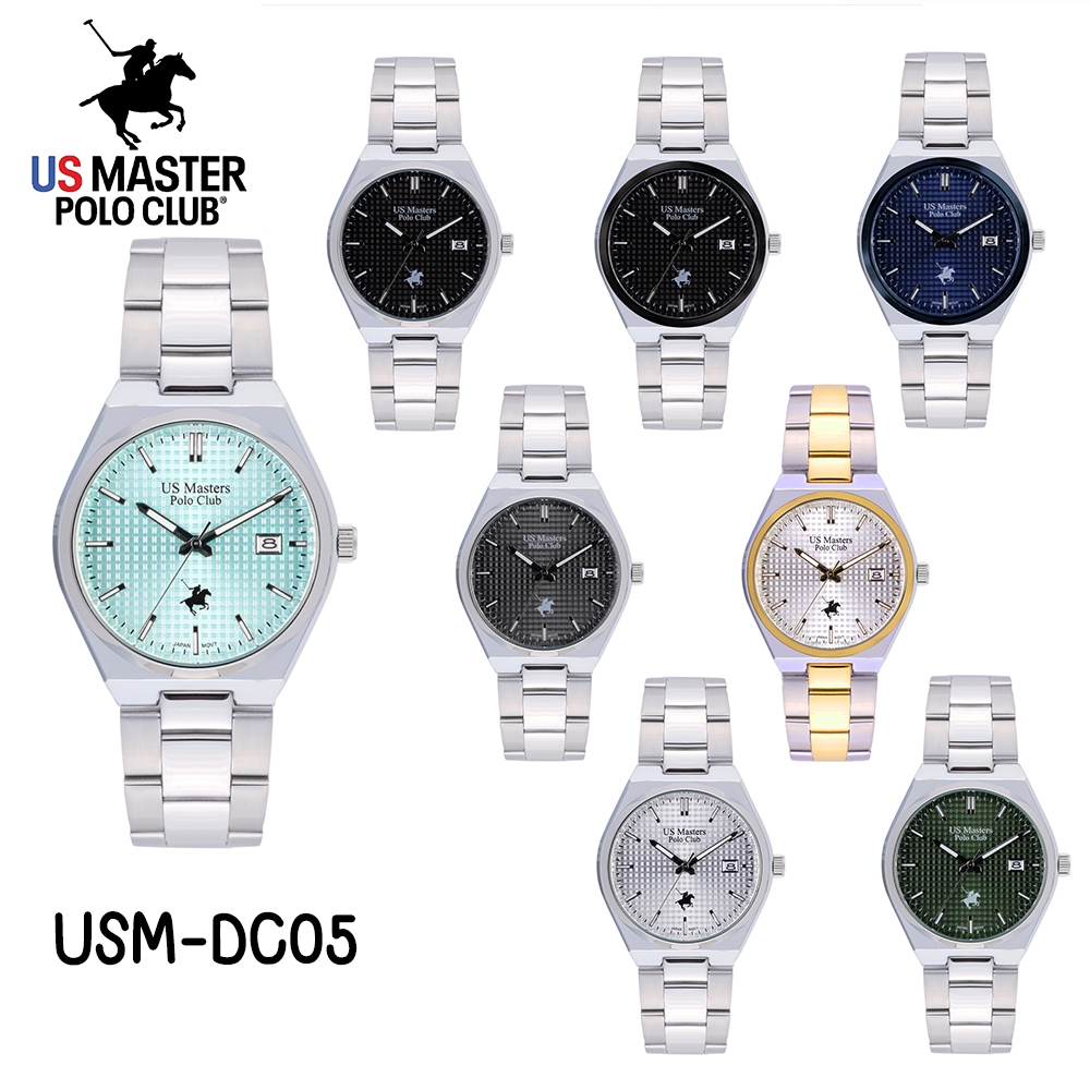 US Master Polo Club นาฬิกาข้อมือ สายสแตนเลส รุ่น USM-DC05