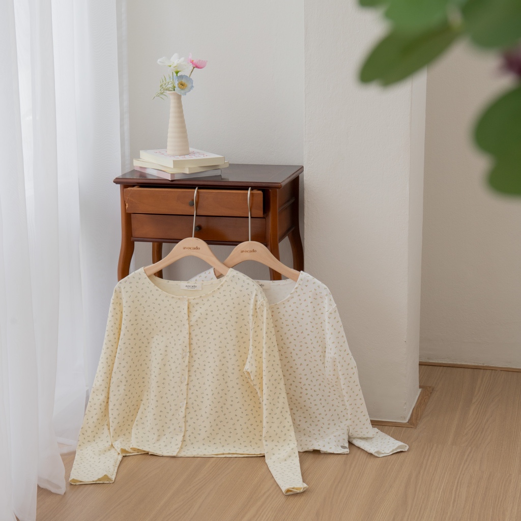 avo blooming cotton cardigan คาร์ดิแกนรุ่นนี้ คือน่ารักเต็มสิบบบใส่แล้วดูตะมุตะมิสุดๆ