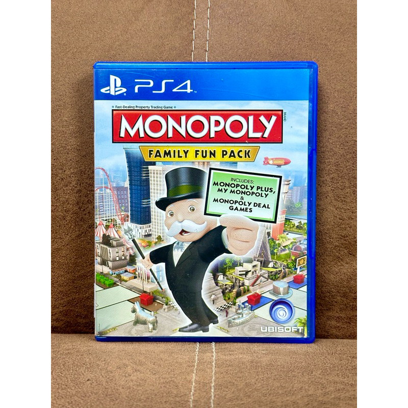 [Ps4] Monopoly Family Fun Pack - เกมเศรษฐี - Monopoly Plus / My Monopoly / Monopoly Deal [รวม3เกม][เ