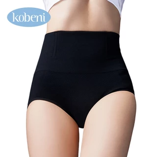 ⭐KOBENI⭐กางเกงในเก็บพุง เอวสูง ลดหน้าท้อง กระชับพุง ผ้าทอ ลายรังผึ้ง กระชับสัดส่วน มีแกนกันม้วน สวมใส่สบาย