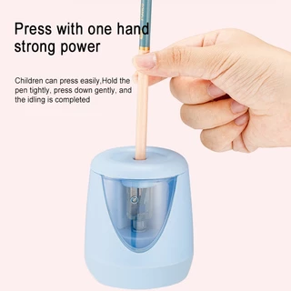 กบเหลาดินสอไฟฟ้า กบเหลาดินสออัตโนมัติ ใช้ถ่านหรือ สาย USB ไม่มีสติกเกอร์ เครื่องเหลาดินสออัตโนมัติ