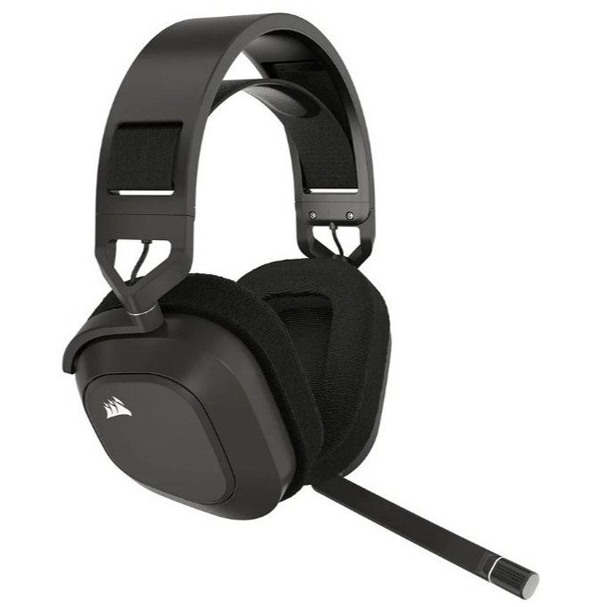 CORSAIR HS80 MAX WIRELESS RGB STEEL GRAY HEADSET