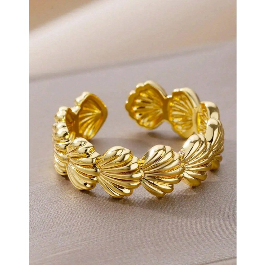 KYM.vibes - ariel ring แหวนสแตนเลส