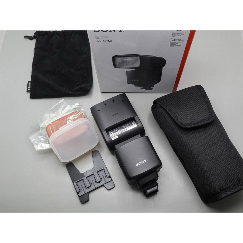 Sony flash HVL F60RM2 🔆สภาพดี 🔆อดีตศูนย์ 🔆ทำงานเต็มระบบ