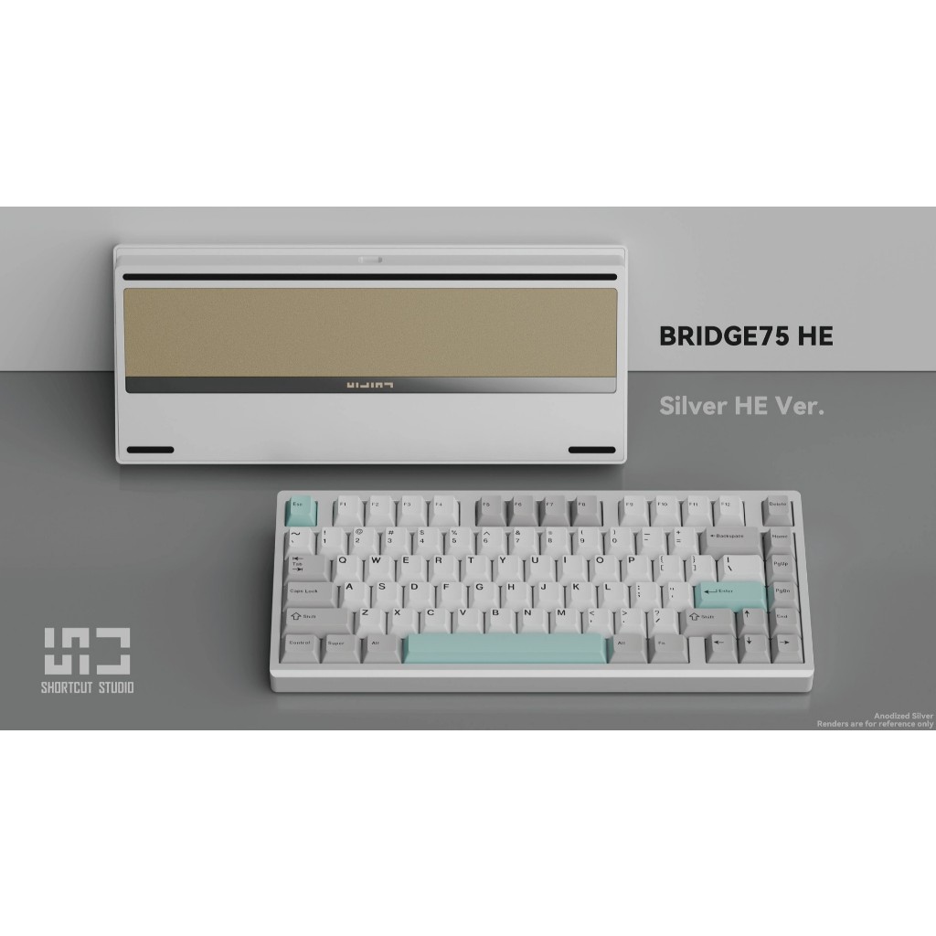 (สินค้าแท้-ส่งจากไทย) Bridge75 Shortcut Studio Mechanical Keyboard Bridge 75 PLUS HE