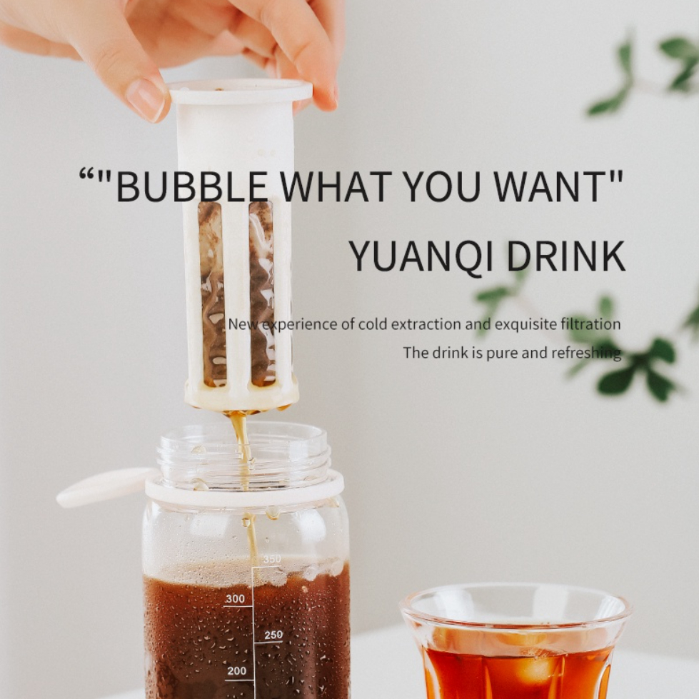 ขวดชงกาแฟสกัดเย็น Cold Brew 450 มล. 600 มล. สําหรับเล่นกีฬา กลางแจ้ง WELMART - รูปที่ 5