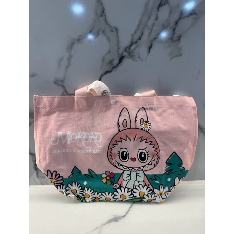 พร้อมส่ง กระเป๋าใส่ของ ถุง shopping bag จากช้อป Popland มี 2 ลาย