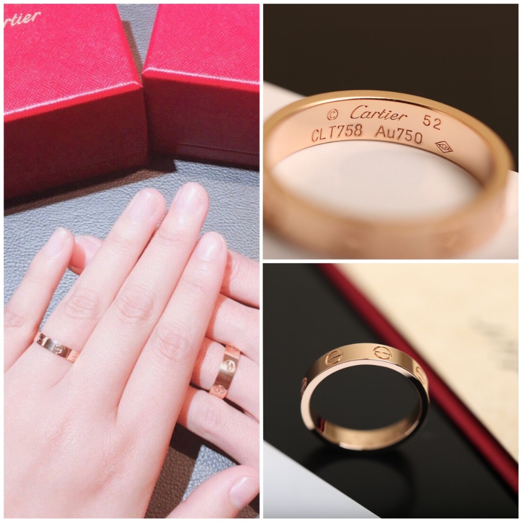 Pre order ราคา2700 Cartier Love Ring แหวน Size5 6 7 8