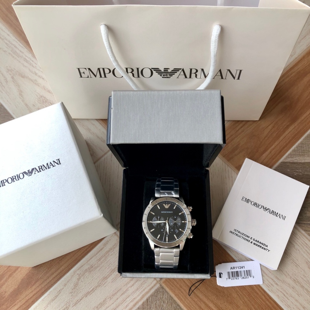 Emporio Armani Men's Quartz Chronograph Watch with StrapAR11241 AR111242 AR11391 AR11521 AR11471 AR11472