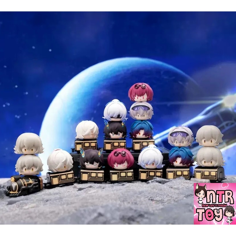 [ พร้อมส่ง ] 🐼 [ ยังไม่แกะกล่อง ] กล่องสุ่ม Honkai: Star Rail Chibi Stack Blind Bag MiHoYo ของแท้ Bl