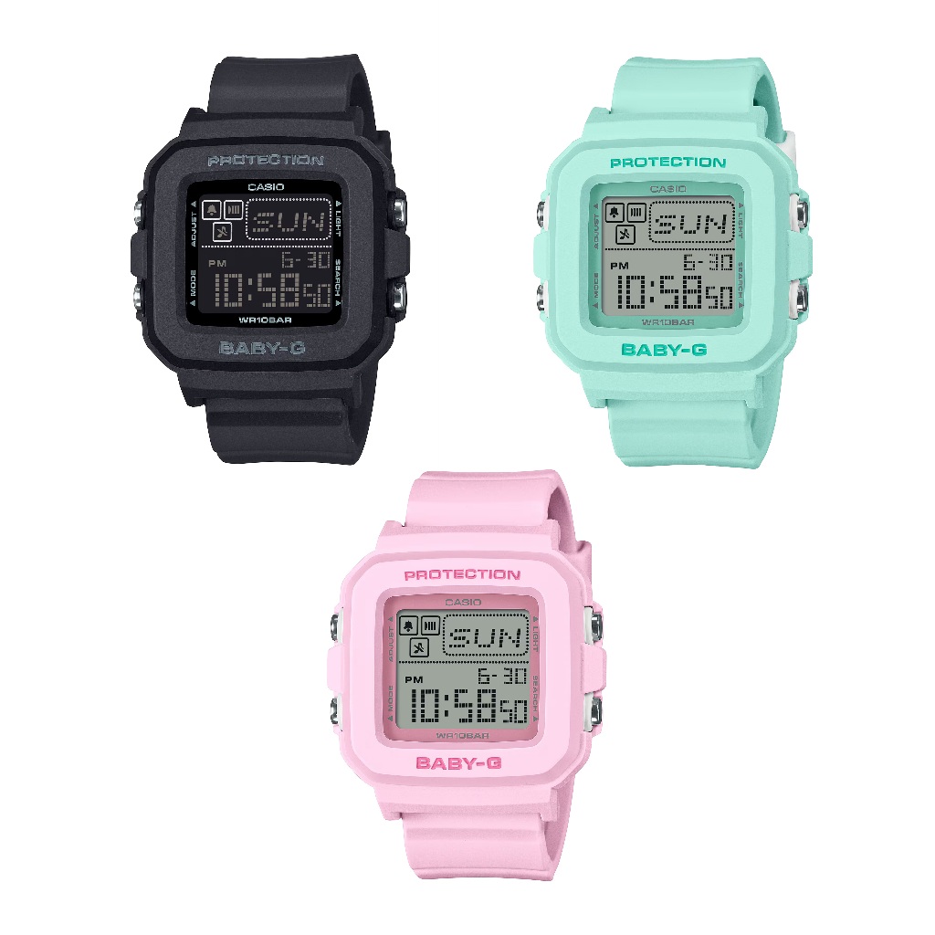CASIO BABY-G ของแท้ รุ่น BGD-10 , BGD-10-1 , BGD-10-3 , BGD-10-4