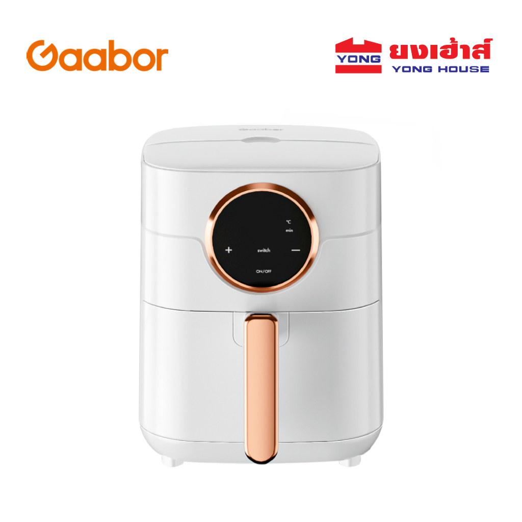 Gaabor หม้อทอดไร้น้ำมัน รุ่น GA-E45A02 ขนาด 4.5 ลิตร 1400W หน้าจอดิจิตอล หม้อทอด อบลมร้อน Air fryer